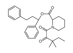 (2S)-1,3-diphenylpropyl 1-(3,3-diMethyl-2-oxopentanoyl)piperidine-2-carboxylate picture