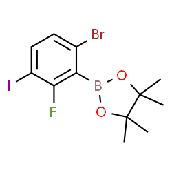 6-Bromo-2-fluoro-3-iodophenylboronic acid pinacol ester picture
