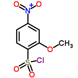 2-甲氧基-4-硝基苯磺酰氯结构式