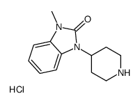 1-METHYL-3-(PIPERIDIN-4-YL)-1H-BENZO[D]IMIDAZOL-2(3H)-ONE HYDROCHLORIDE图片