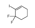 6,6-difluoro-1-iodocyclohexene结构式