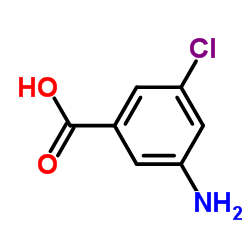 3-Amino-5-chlorobenzoic acid structure