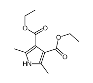 diethyl 2,5-dimethyl-1H-pyrrole-3,4-dicarboxylate Structure