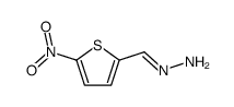 (5-nitrothiophen-2-yl)methylidenehydrazine Structure