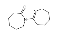 1-(3,4,5,6-tetrahydro-2H-azepin-7-yl)azepan-2-one结构式
