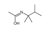 N-(2,3-dimethylbutan-2-yl)acetamide Structure