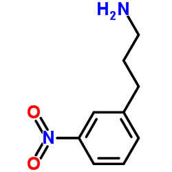 3-(3-硝基苯基)丙烷-1-胺结构式