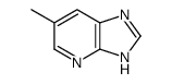 6-methyl-1H-imidazo[4,5-b]pyridine结构式