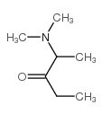 3-Pentanone,2-(dimethylamino)-,(-)-(9CI) Structure