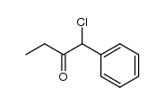 1-chloro-1-phenylbutan-2-one Structure