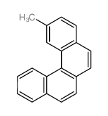 Benzo[c]phenanthrene,2-methyl- structure