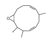 trimethyl-13-oxabicyclo[10.1.0]trideca-4,8-diene, stereoisomer结构式