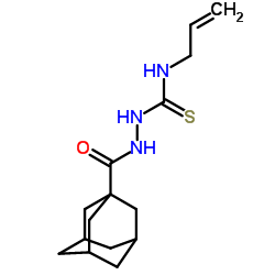 2-(Adamantan-1-ylcarbonyl)-N-allylhydrazinecarbothioamide Structure