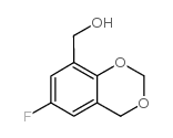 (6-氟-4H-1,3-苯并二恶英-8-甲基)甲醇结构式