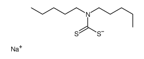 sodium dipentyldithiocarbamate结构式