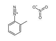 2-methylbenzenediazonium,nitrate Structure