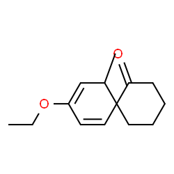 Spiro[5.5]undeca-7,9-dien-1-one, 9-ethoxy-11-methyl- (9CI) structure