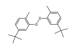 1,2-bis(5-(tert-butyl)-2-methylphenyl)disulfane picture