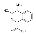 1-Isoquinolinecarboxylicacid,4-amino-1,2,3,4-tetrahydro-3-oxo-(9CI) Structure
