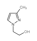 2-(3-甲基-1H-吡唑-1-基)乙醇结构式