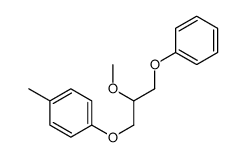 1-(2-methoxy-3-phenoxypropoxy)-4-methylbenzene Structure