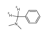 Benzyldimethylamine-α,α-d2结构式