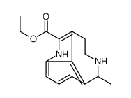 3,4,5,6-Tetrahydro-6-methyl-1H-azepino[5,4,3-cd]indole-2-carboxylic acid ethyl ester结构式