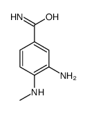 3-Amino-4-(methylamino)benzamide structure