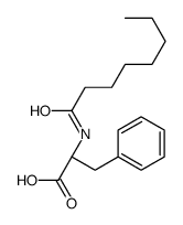 (2S)-2-(octanoylamino)-3-phenylpropanoic acid结构式