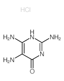 2,5,6-triamino-1H-pyrimidin-4-one structure