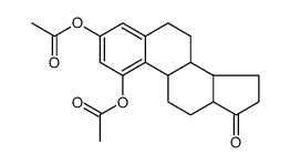 (1-acetyloxy-13-methyl-17-oxo-7,8,9,11,12,14,15,16-octahydro-6H-cyclopenta[a]phenanthren-3-yl) acetate Structure