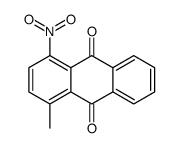 1-methyl-4-nitroanthracene-9,10-dione结构式