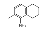 2-methyl-5,6,7,8-tetrahydro-[1]naphthylamine结构式