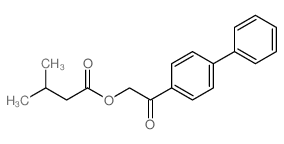 [2-oxo-2-(4-phenylphenyl)ethyl] 3-methylbutanoate picture