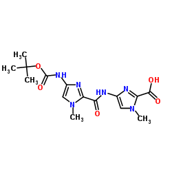 4-[(4-BOC-AMINO-1-METHYL-1H-IMIDAZOLE-2-CARBONYL)-AMINO]-1-METHYL-1H-IMIDAZOLE-2-CARBOXYLIC ACID图片