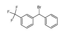 (phenyl)(3-trifluoromethylphenyl)methyl bromide结构式