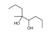 4-methyloctane-4,5-diol Structure