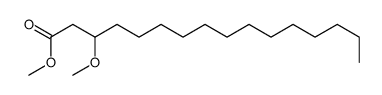 methyl 3-methoxyhexadecanoate Structure