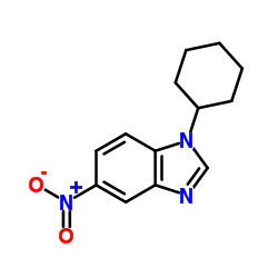 1-Cyclohexyl-5-nitro-1H-benzimidazole Structure
