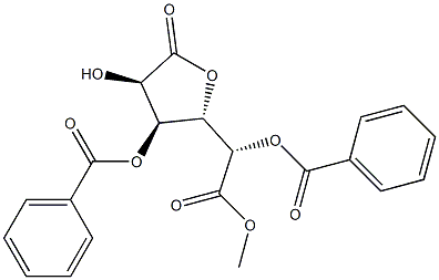 3-O,5-O-Dibenzoyl-6-deoxy-6-methoxy-6-oxo-D-allo-hexonic acid 1,4-lactone picture