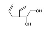 (2S,3S)-3-ethenylhex-5-ene-1,2-diol结构式