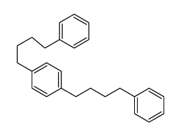 Benzene, p-bis (4-phenylbutyl)- Structure