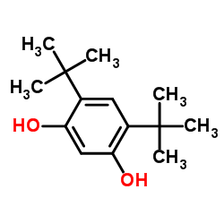 4,6-Di-tert-butylbenzene-1,3-diol structure