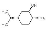 [1R-(1alpha,2alpha,5beta)]-5-(isopropyl)-2-methylcyclohexan-1-ol结构式