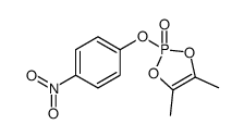 4,5-dimethyl-2-(4-nitrophenoxy)-1,3,2λ5-dioxaphosphole 2-oxide结构式