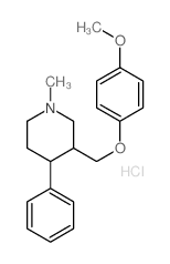 FEMOXETINE HYDROCHLORIDE结构式