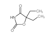 5,5-diethyloxazolidine-2,4-dione Structure