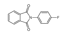 2-(4-fluorophenyl)isoindole-1,3-dione Structure