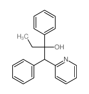 1,2-diphenyl-1-pyridin-2-yl-butan-2-ol Structure
