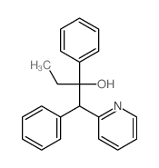 1,2-diphenyl-1-pyridin-2-yl-butan-2-ol结构式